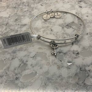 Alex and Ani Skeleton Key Bangle NWT!